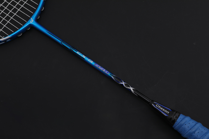 Premium Carbon Federschläger CX-B658 Blau