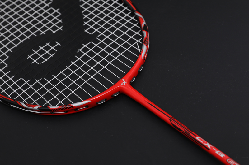 Premium Carbon Badmintonschläger CX-B658 Rot