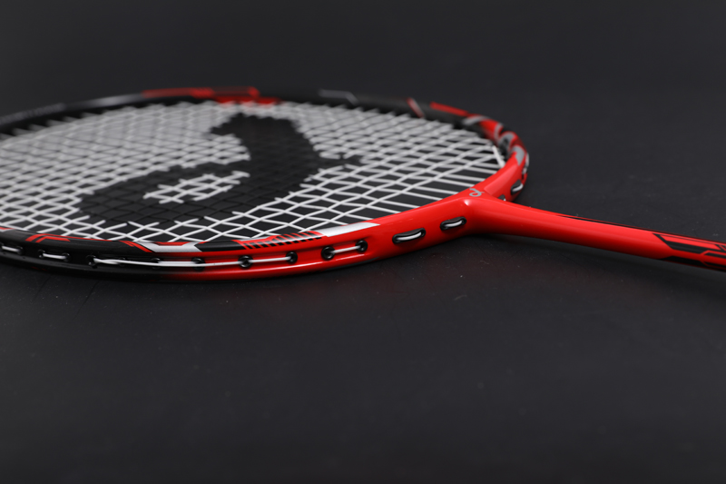 Premium Carbon Badmintonschläger CX-B658 Rot