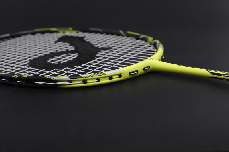 Premium Carbon Badmintonschläger CX-B658 Hellgelb