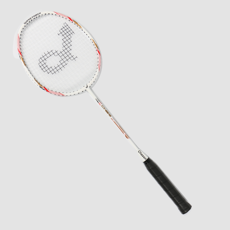 Integrierter Badmintonschläger CX-B518 aus Aluminiumlegierung mit Fiberglas-Mittelstange